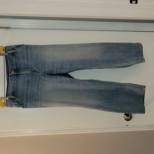Old Navy Power Straight Jeans, Size 24 Short, Light Wash